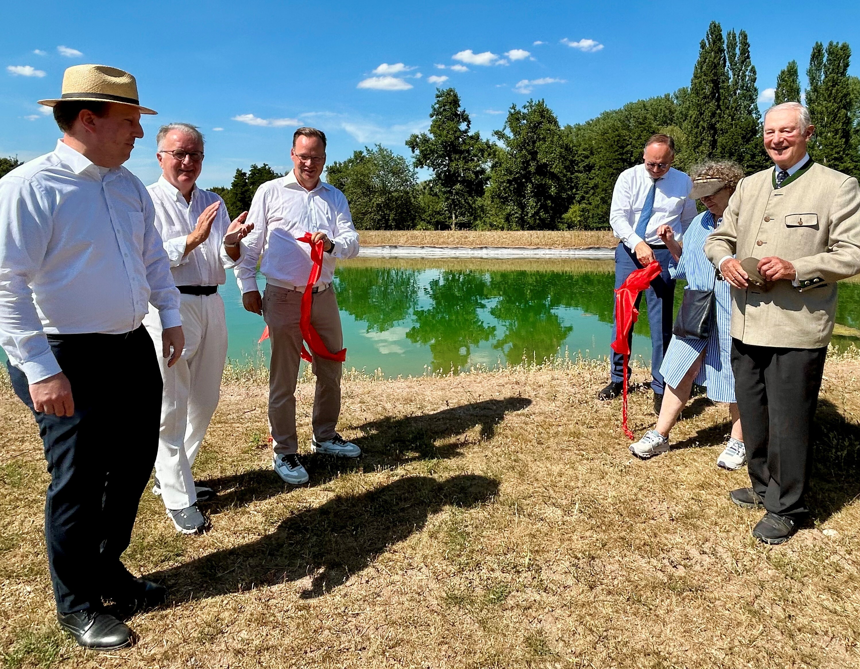 20250704 Eroeffnung Speicherteich