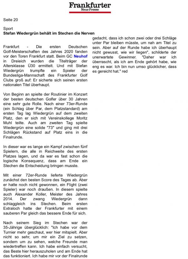 FNP 10.7.2020 AK 30 DM Herren