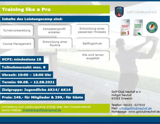 Training like a pro Teaser